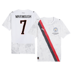 Maillot de football MARMOUSH #7 Manchester City KidSuper 2025/26 Blanc - Coupe du Monde des Clubs