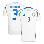 Maillot de football extérieur DIMARCO #3 Italie Euro 2024