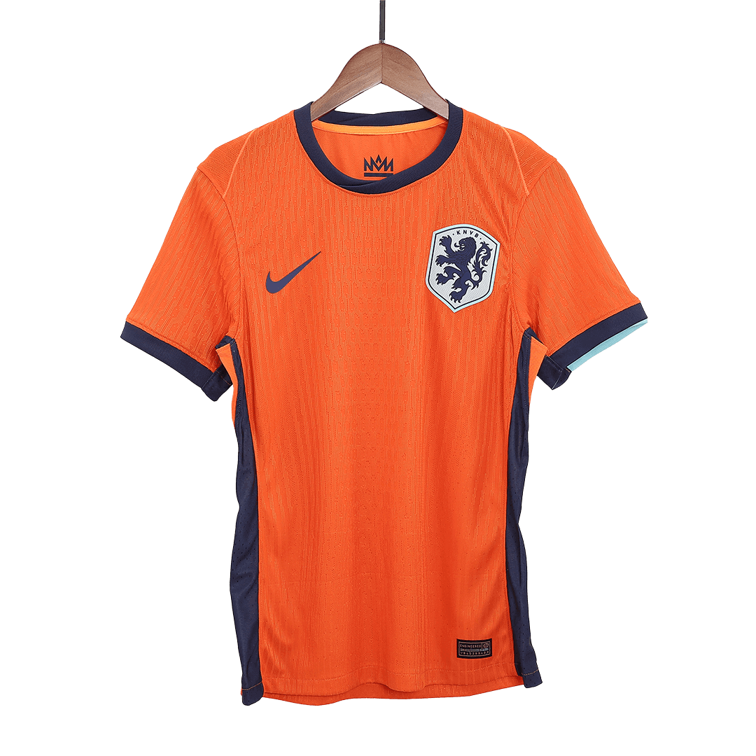 Soccer Kits Authentic Netherlands Home Soccer Jersey Euro 2024