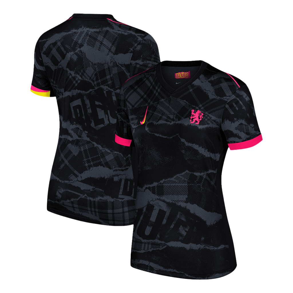 Camiseta de fútbol para mujer del Chelsea, tercera equipación de visitante, temporada 2024/25