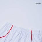 Maillot de football extérieur Bayern Munich 2025/26 pour enfant (maillot, short, chaussettes) Blanc