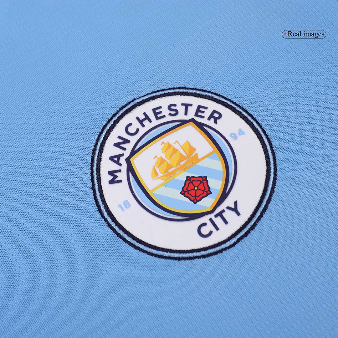 Maillot de football à manches longues Manchester City Domicile 2024/25