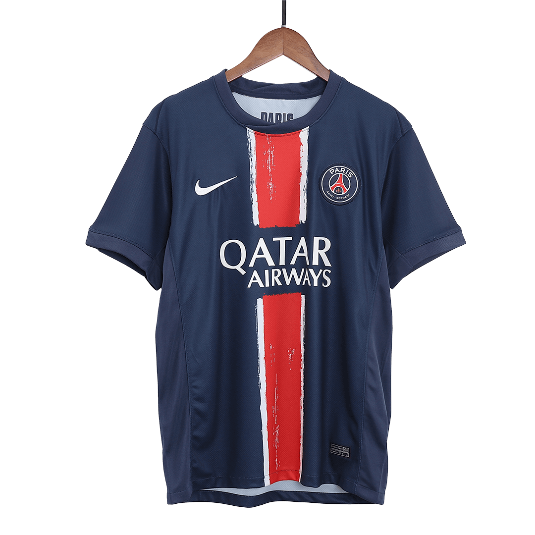 Soccer Kits BARCOLA #29 PSG Home Soccer Jersey 2024/25 Navy - UCL