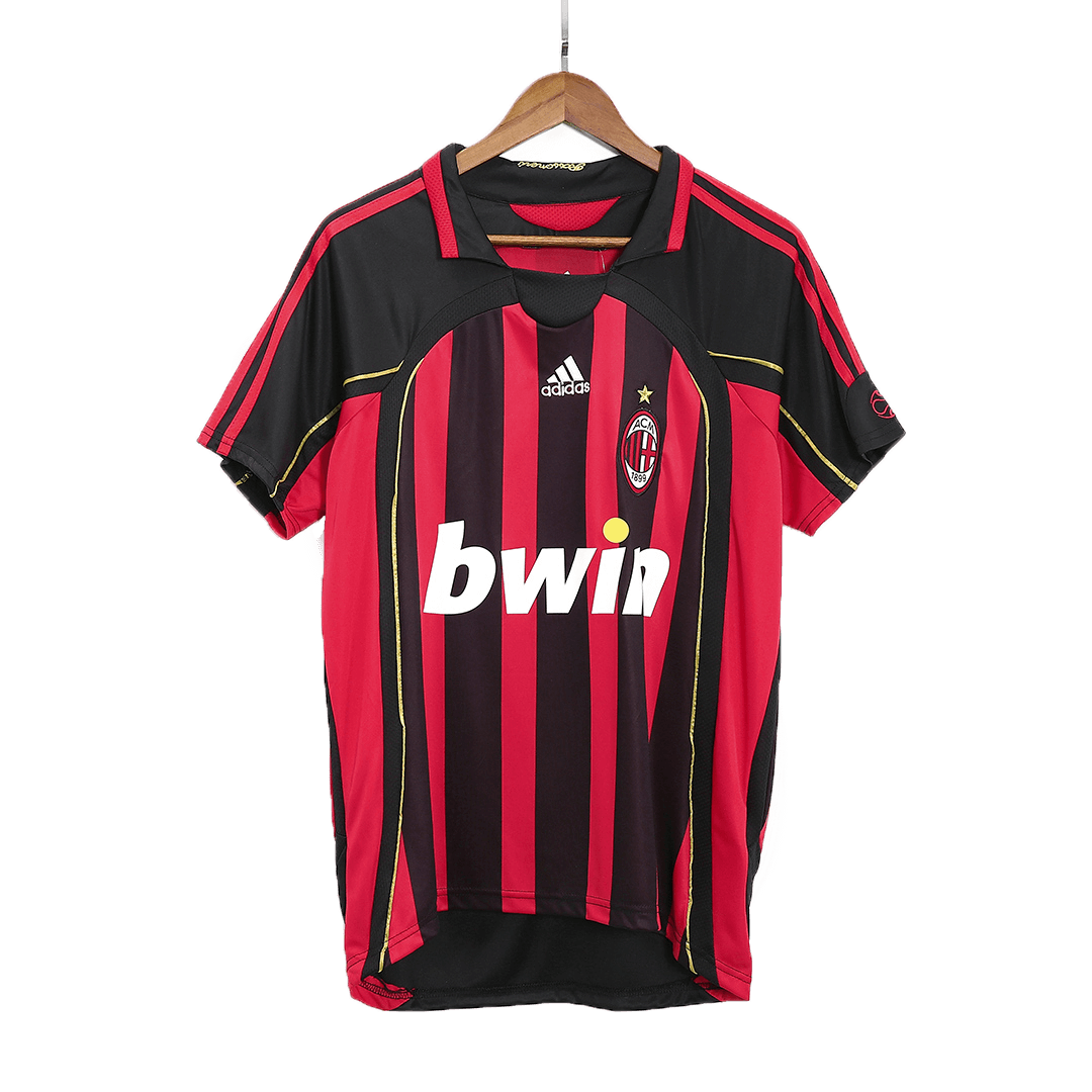 Camiseta de fútbol retro del AC Milan 2006/07