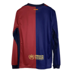 Soccer Kits Barcelona Home Long Sleeve Football Shirt 2024/25