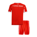 Maillot de football domicile Bayern Munich 2025/26 pour enfant (maillot + short) Rouge
