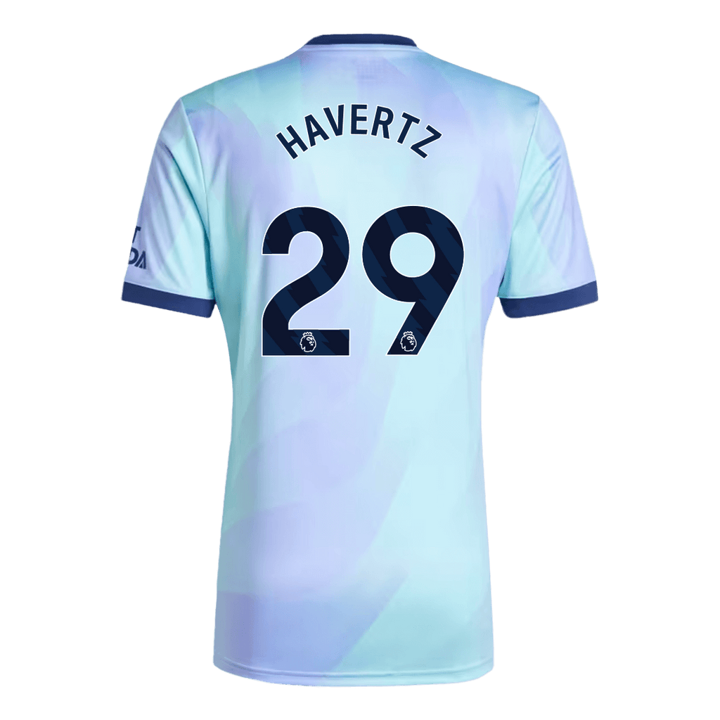 Maillot de football extérieur HAVERTZ #29 Arsenal 2024/25