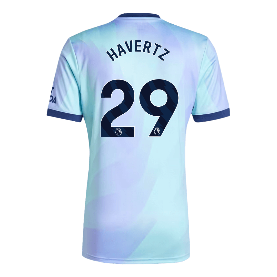 Maillot de football extérieur HAVERTZ #29 Arsenal 2024/25