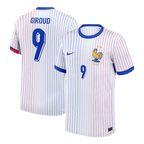 Maillot de football extérieur GIROUD #9 France Euro 2024
