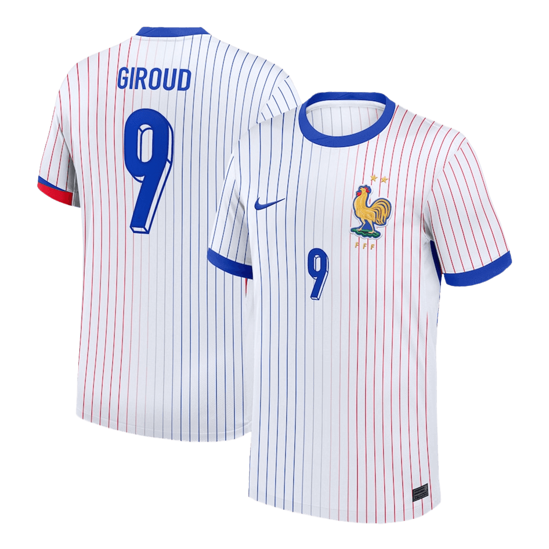 Maillot de football extérieur GIROUD #9 France Euro 2024