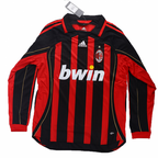 Camiseta de fútbol retro de manga larga del AC Milan 2006/07