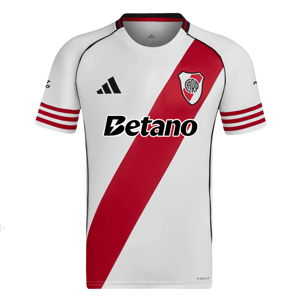 Kits de fútbol Camiseta de fútbol local de River Plate 25/26 Rojo y blanco