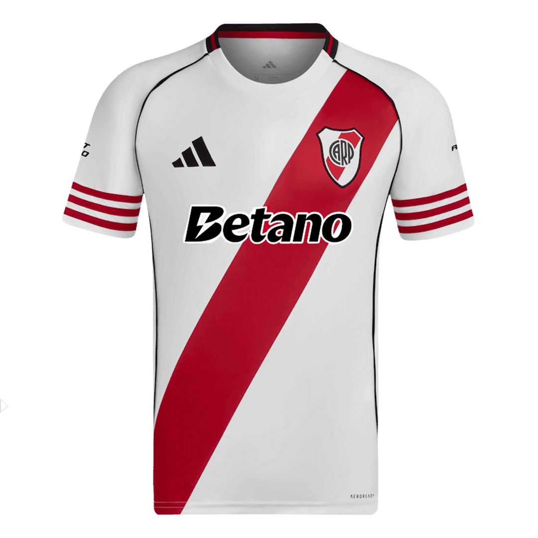 Kits de fútbol Camiseta de fútbol local de River Plate 25/26 Rojo y blanco