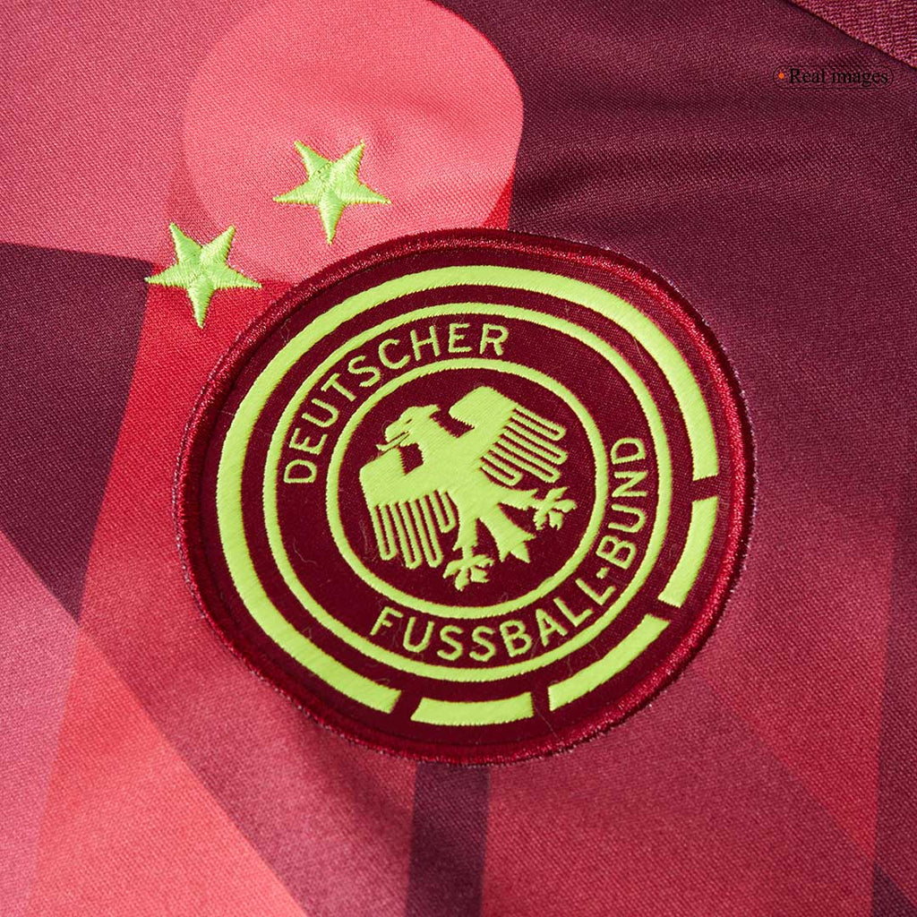Maillot de football extérieur Allemagne 2025 Rouge - Euro féminin