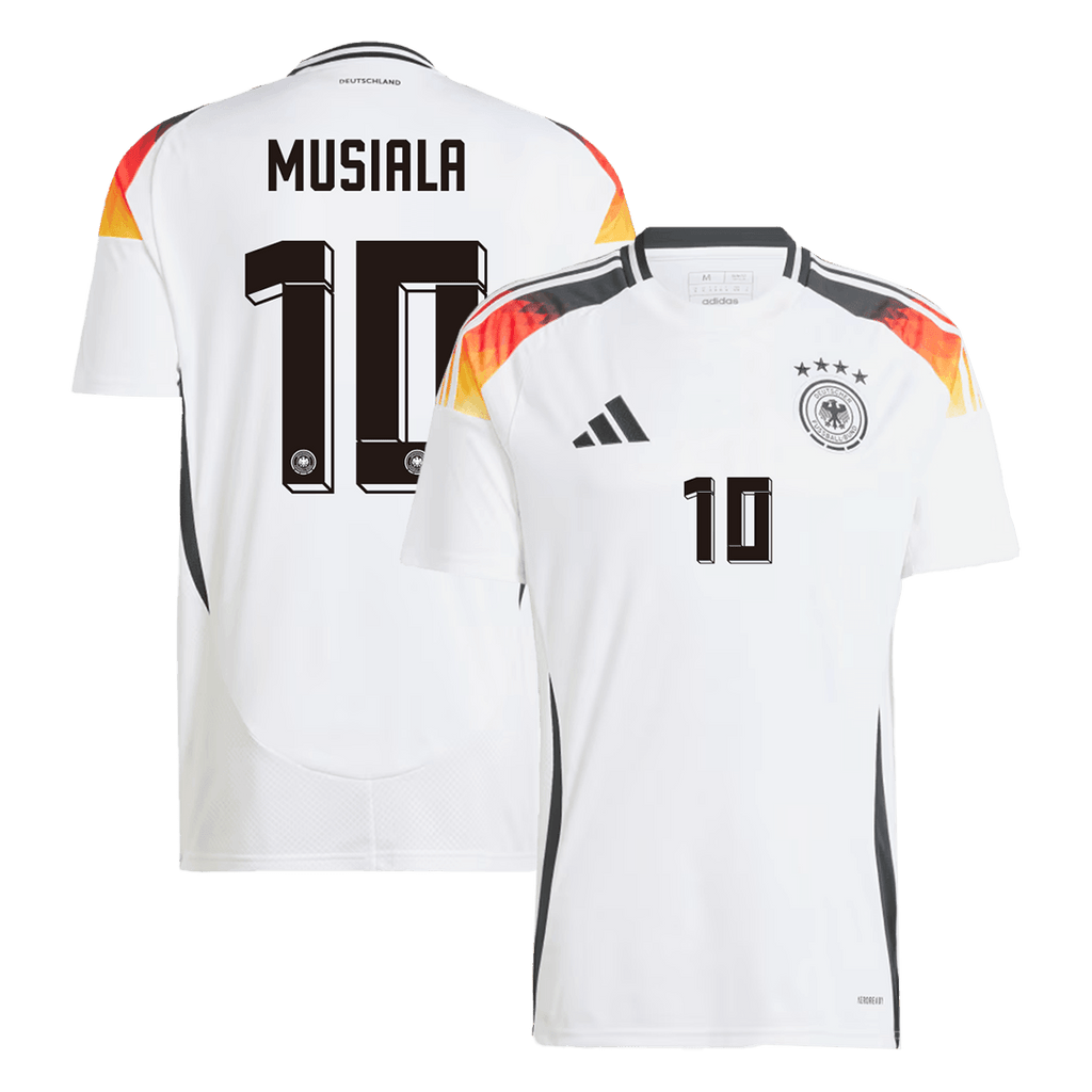 Maillot de football MUSIALA #10 Allemagne Domicile Euro 2024