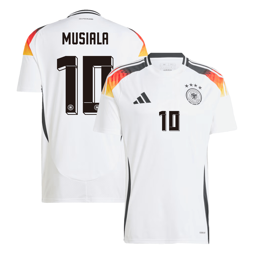 Maillot de football MUSIALA #10 Allemagne Domicile Euro 2024