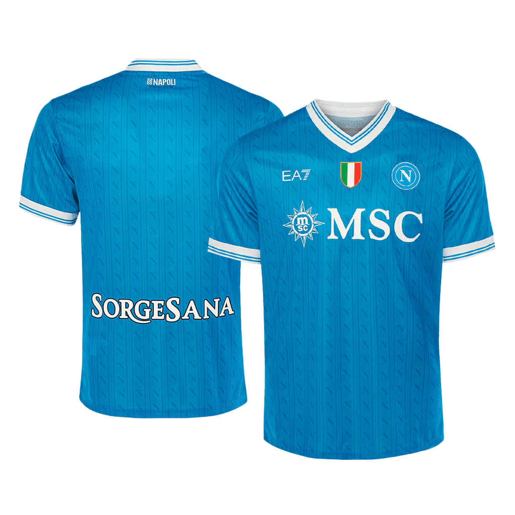 Maillot de football domicile Naples 2025/26 Bleu