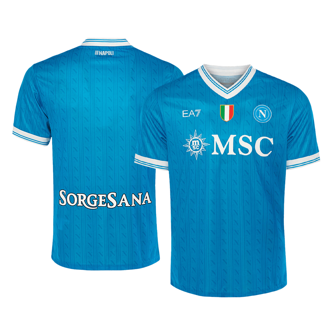 Maillot de football domicile Naples 2025/26 Bleu