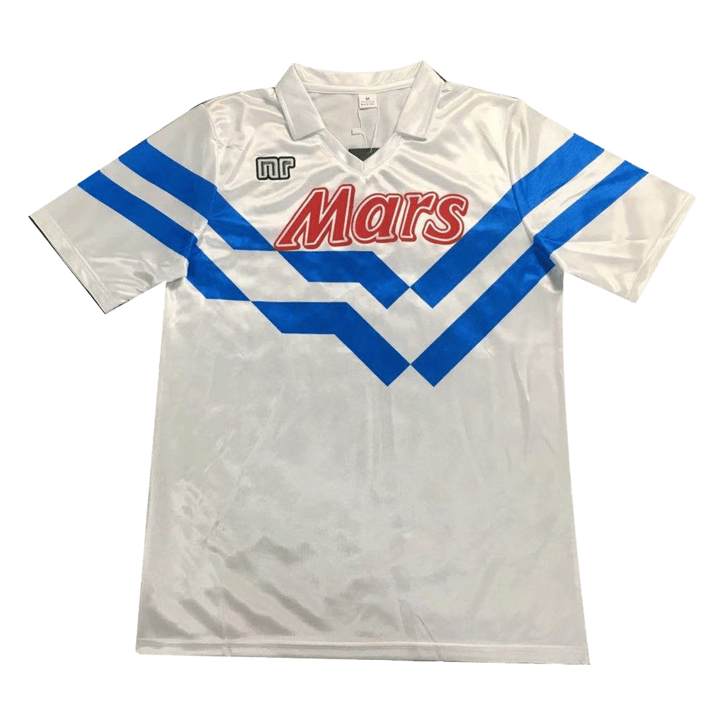 Camiseta de fútbol retro de visitante del Napoli 1988/89