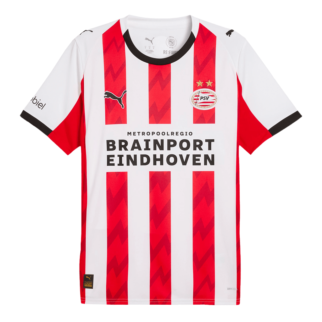 Kits de fútbol PSV Eindhoven Camiseta de fútbol local 25/26 Rojo y blanco