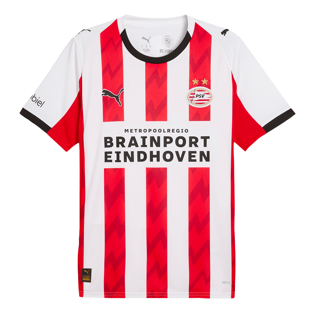 Kits de fútbol PSV Eindhoven Camiseta de fútbol local 25/26 Rojo y blanco