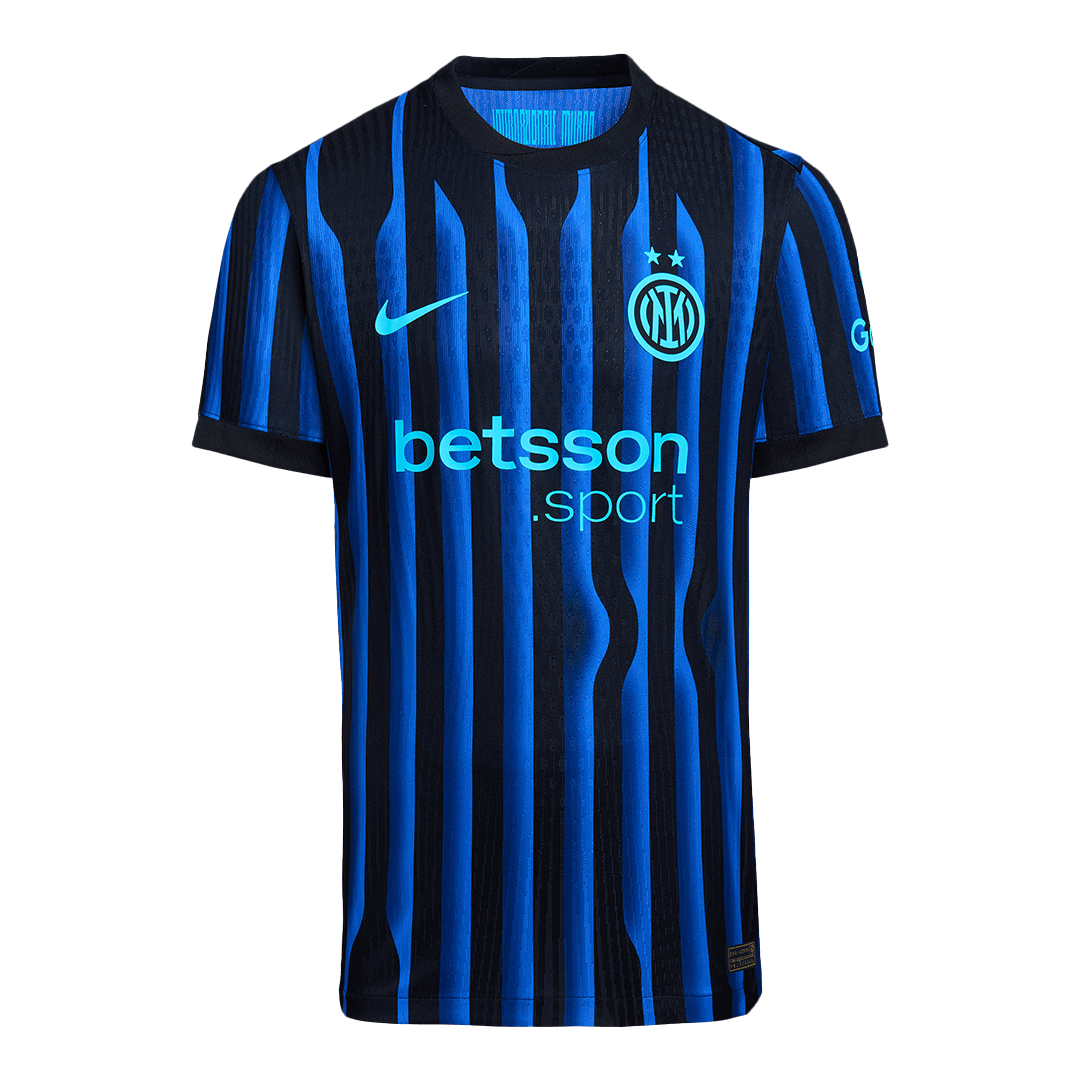 Soccer Kits Authentic LAUTARO #10 Inter Milan Home Soccer Jersey 2025/26 Blue&Black
