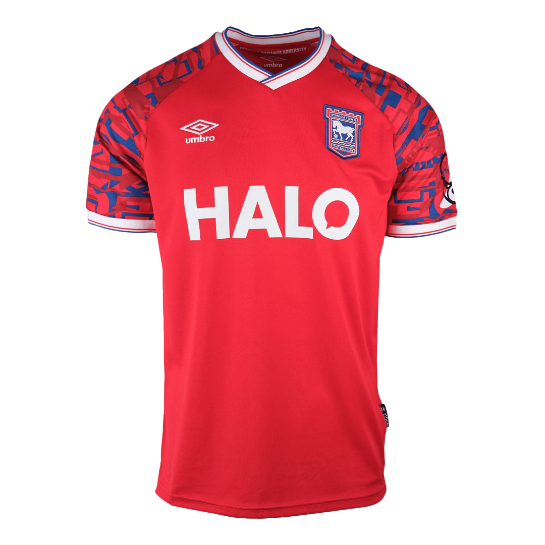 Maillot de football extérieur Ipswich Town 25/26 Rouge