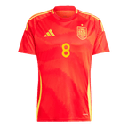 Maillot de football domicile Espagne FABIÁN #8 Euro 2024