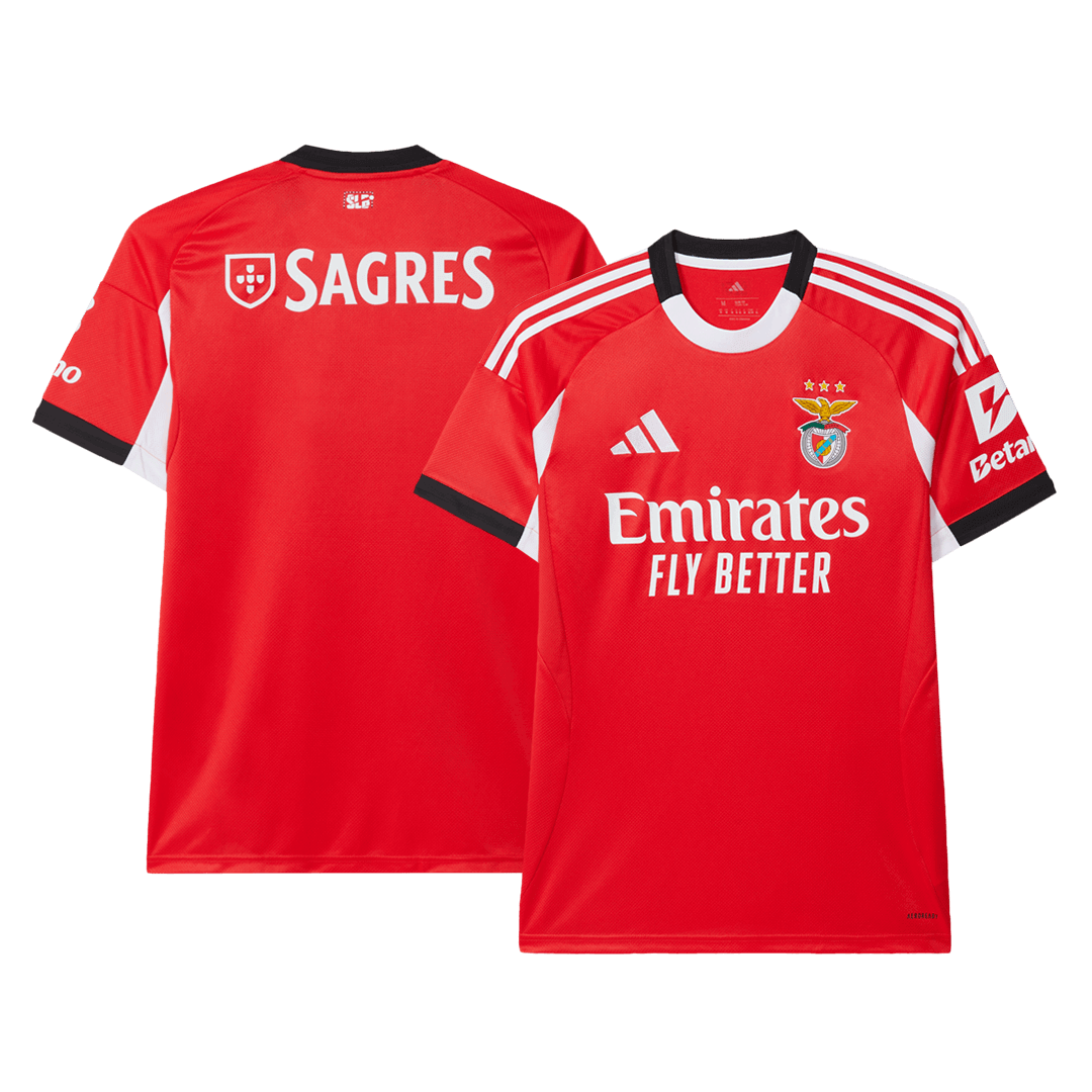 Soccer Kits Benfica Home Soccer Jersey 2025/26 Red