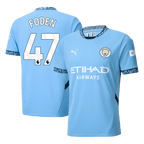 Maillot de football domicile FODEN #47 Manchester City 2024/25