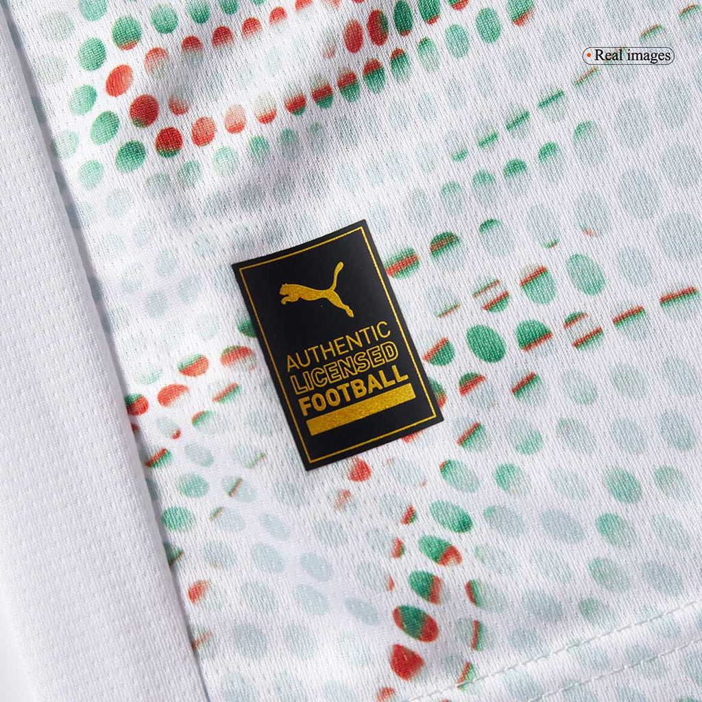 Camiseta de fútbol de Portugal de manga larga para visitante 2025, blanca