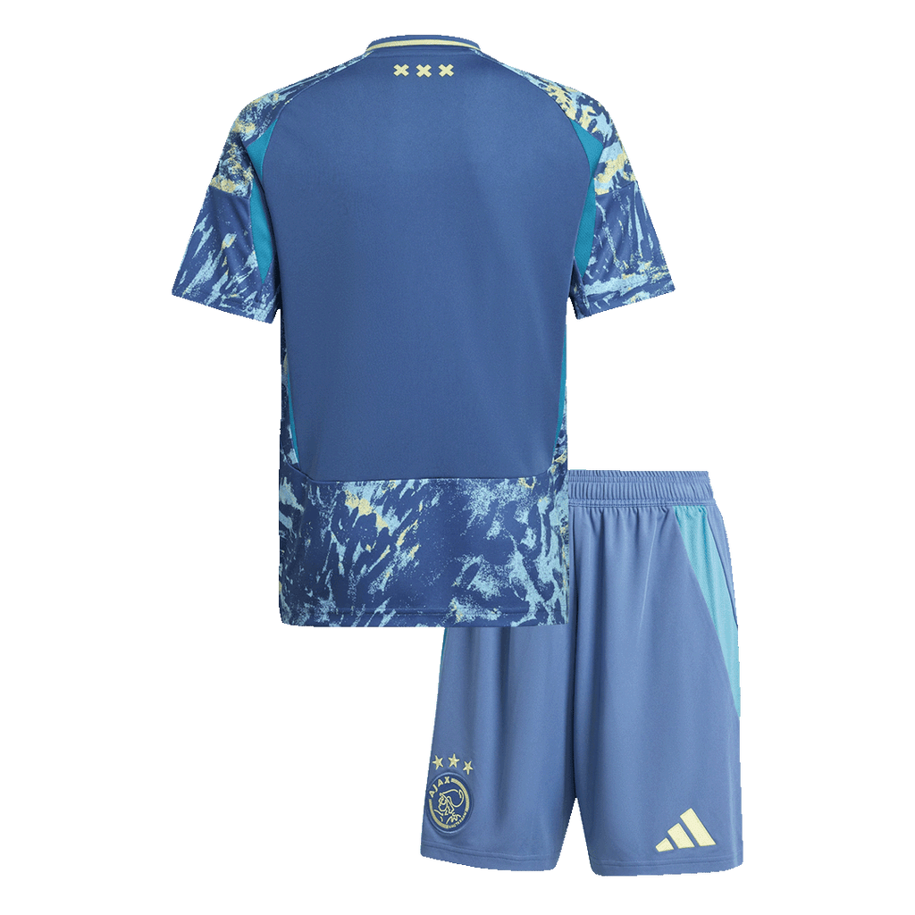 Maillot de football extérieur Ajax pour enfant (maillot + short) 2024/25