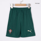 Kits de fútbol para niños: camiseta local de Portugal (camiseta y pantalones cortos) 2025, color rojo