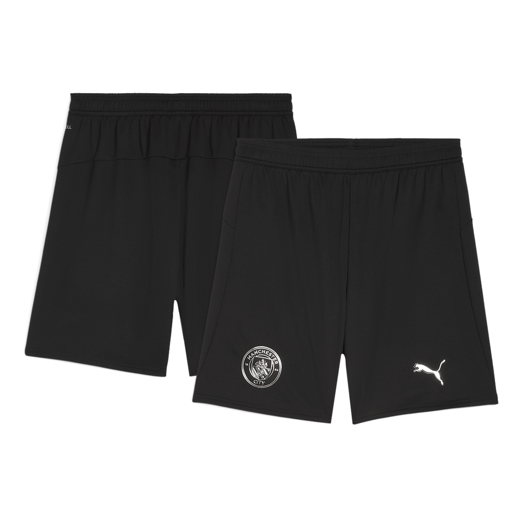 Maillots de football Manchester City Extérieur Short de football 25/26 Noir