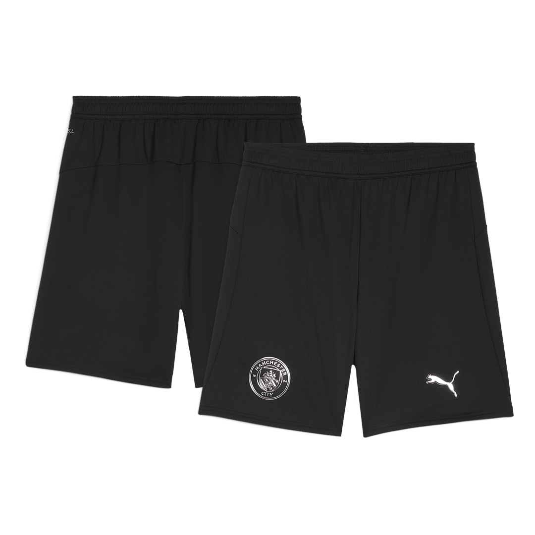 Maillots de football Manchester City Extérieur Short de football 25/26 Noir