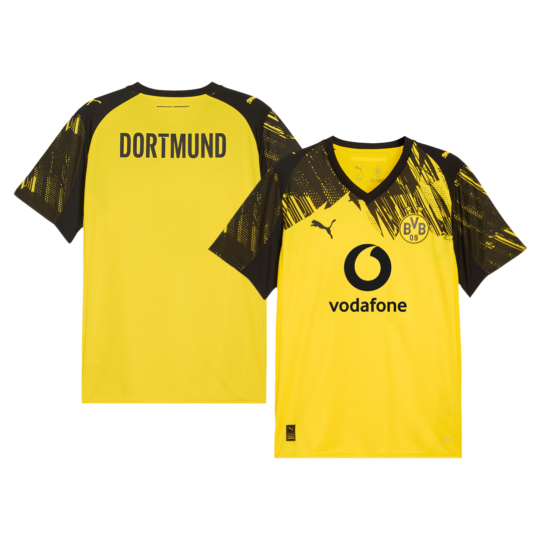 Soccer Kits Borussia Dortmund Home Soccer Jersey 2025/26 Yellow