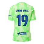 Soccer Kits Authentic LAMINE YAMAL #19 Barcelona Third Away Soccer Jersey 2024/25 - UCL£¨Spotify Logo Without Text£©