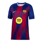 Camiseta de fútbol LAMINE YAMAL #10 del Barcelona 2025/26, roja y azul - UCL