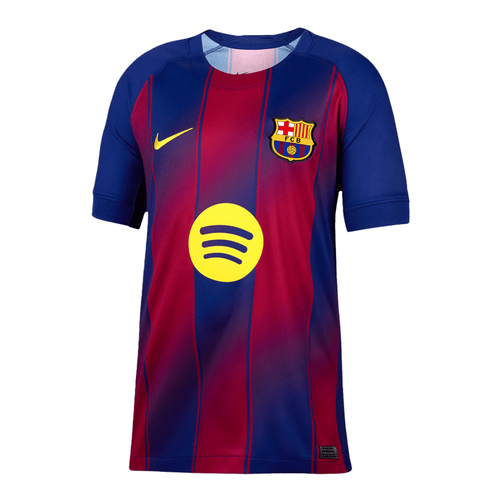 Camiseta de fútbol local ROONY #19 del Barcelona 2025/26, roja y azul - UCL