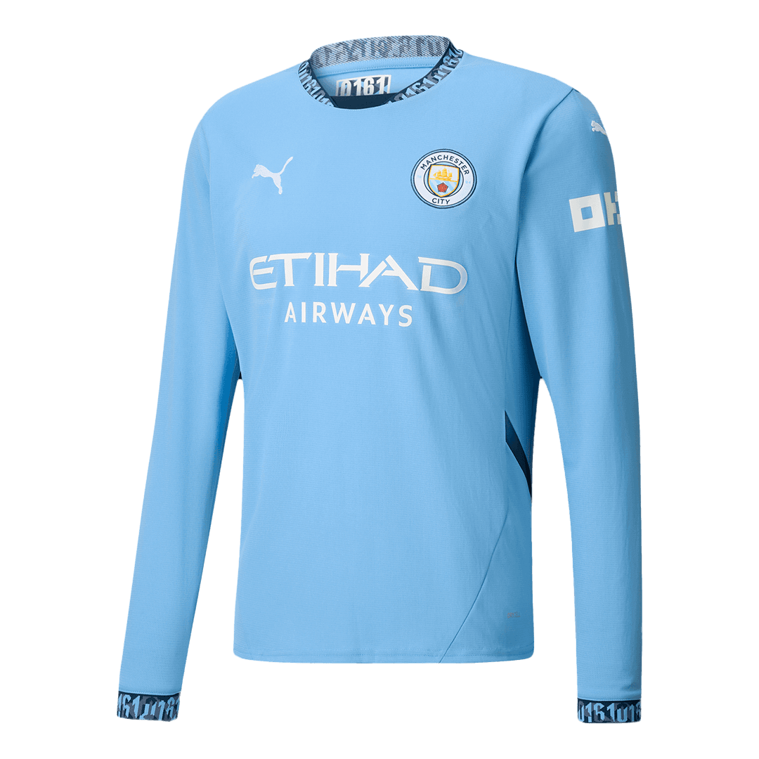 Maillot de football à manches longues Manchester City Domicile 2024/25
