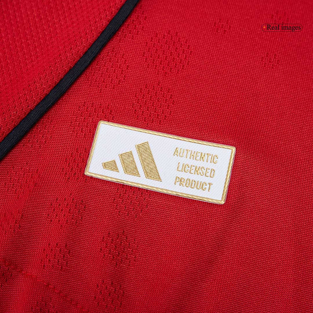 Kits de fútbol ŠEŠKO #30 Camiseta de fútbol local auténtica del Manchester United 2025/26 Roja