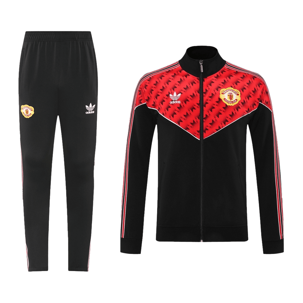 Soccer Kits 2025/26 Manchester United Training Jacket Kit(Jacket+Pants)
