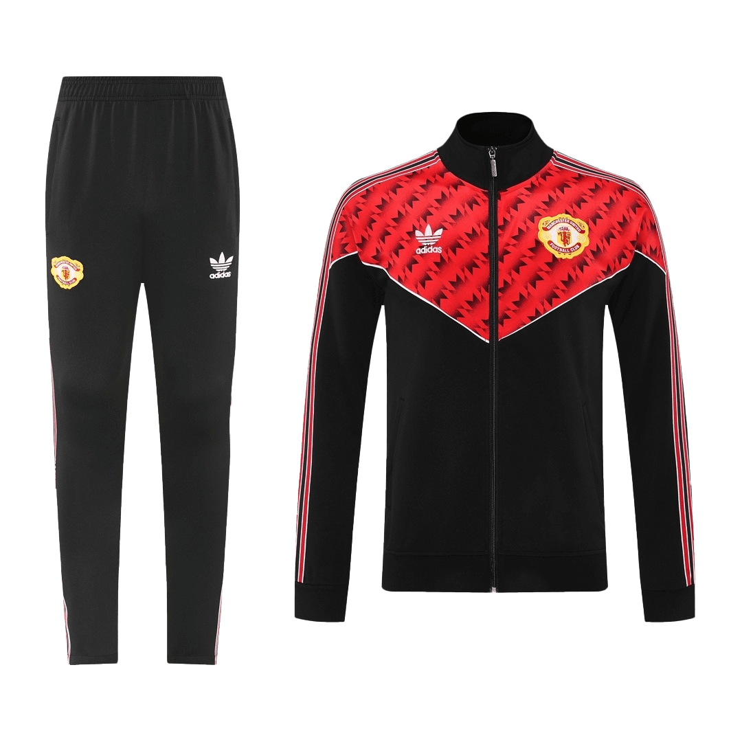 Soccer Kits 2025/26 Manchester United Training Jacket Kit(Jacket+Pants)
