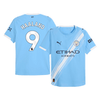 Soccer Kits Authentic HAALAND #9 Manchester City Home Soccer Jersey 2025/26 Blue