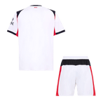 Soccer Kits AC Milan Away Soccer Jersey Kit(Jersey+Shorts) 2025/26 White