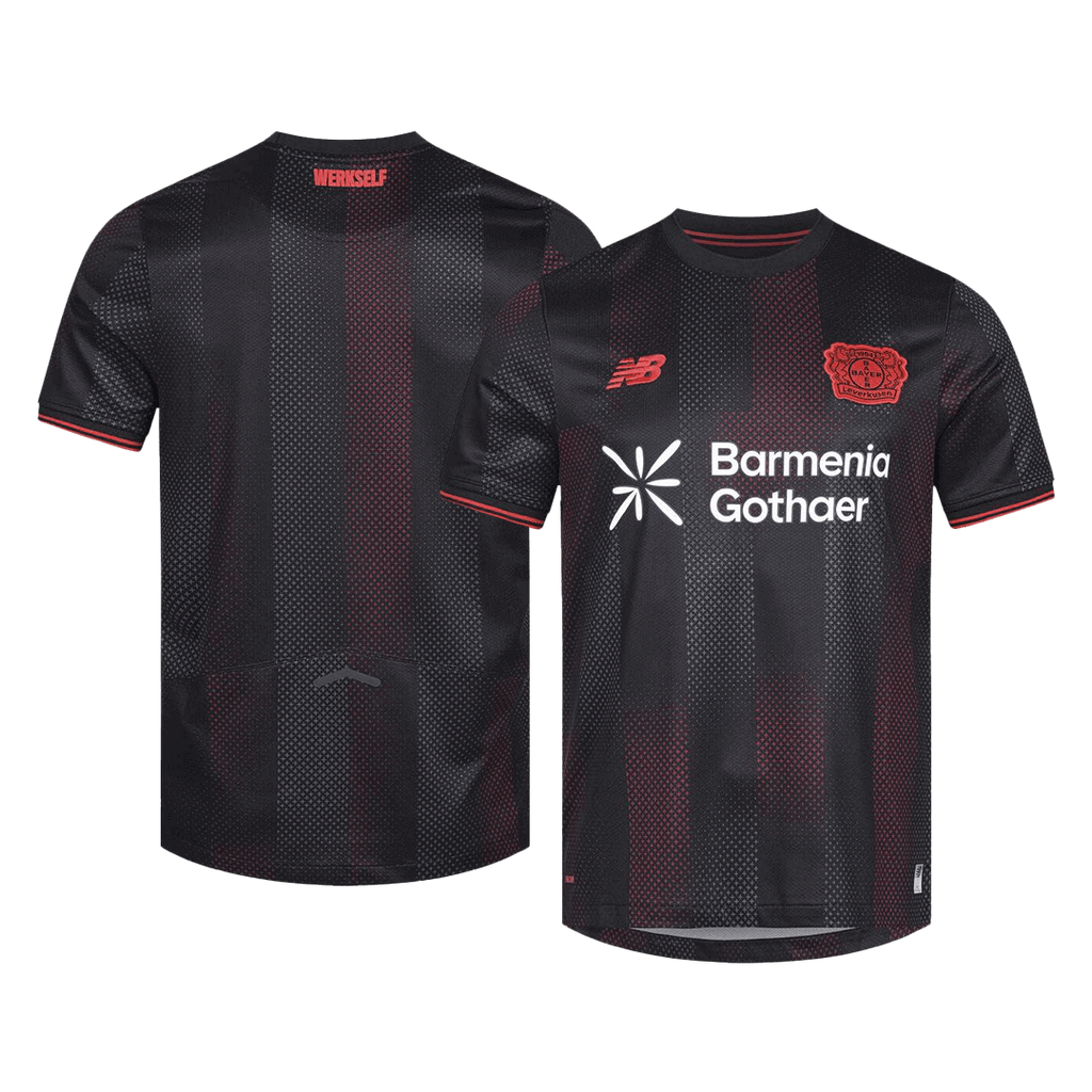 Soccer Kits Bayer 04 Leverkusen Home Soccer Jersey 25/26 Black