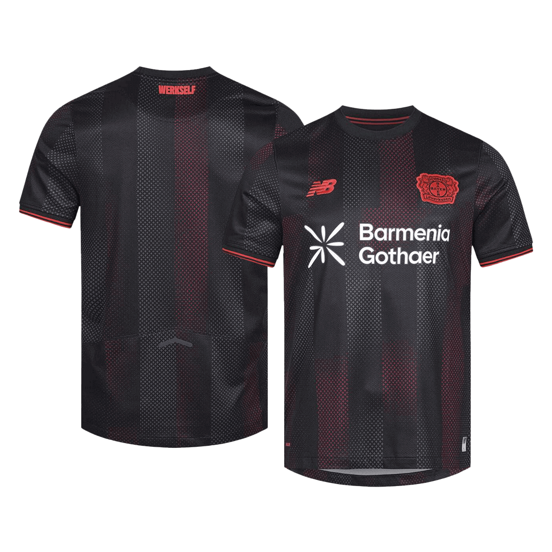 Soccer Kits Bayer 04 Leverkusen Home Soccer Jersey 25/26 Black