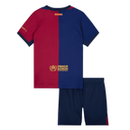 Kits de fútbol para niños del Barcelona, ​​kits de fútbol personalizados para el hogar 2024/25