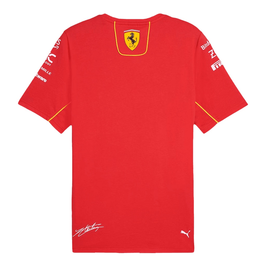 Maillot de football Ferrari F1 Racing Team Charles Leclerc #16 T-Shirt 2024