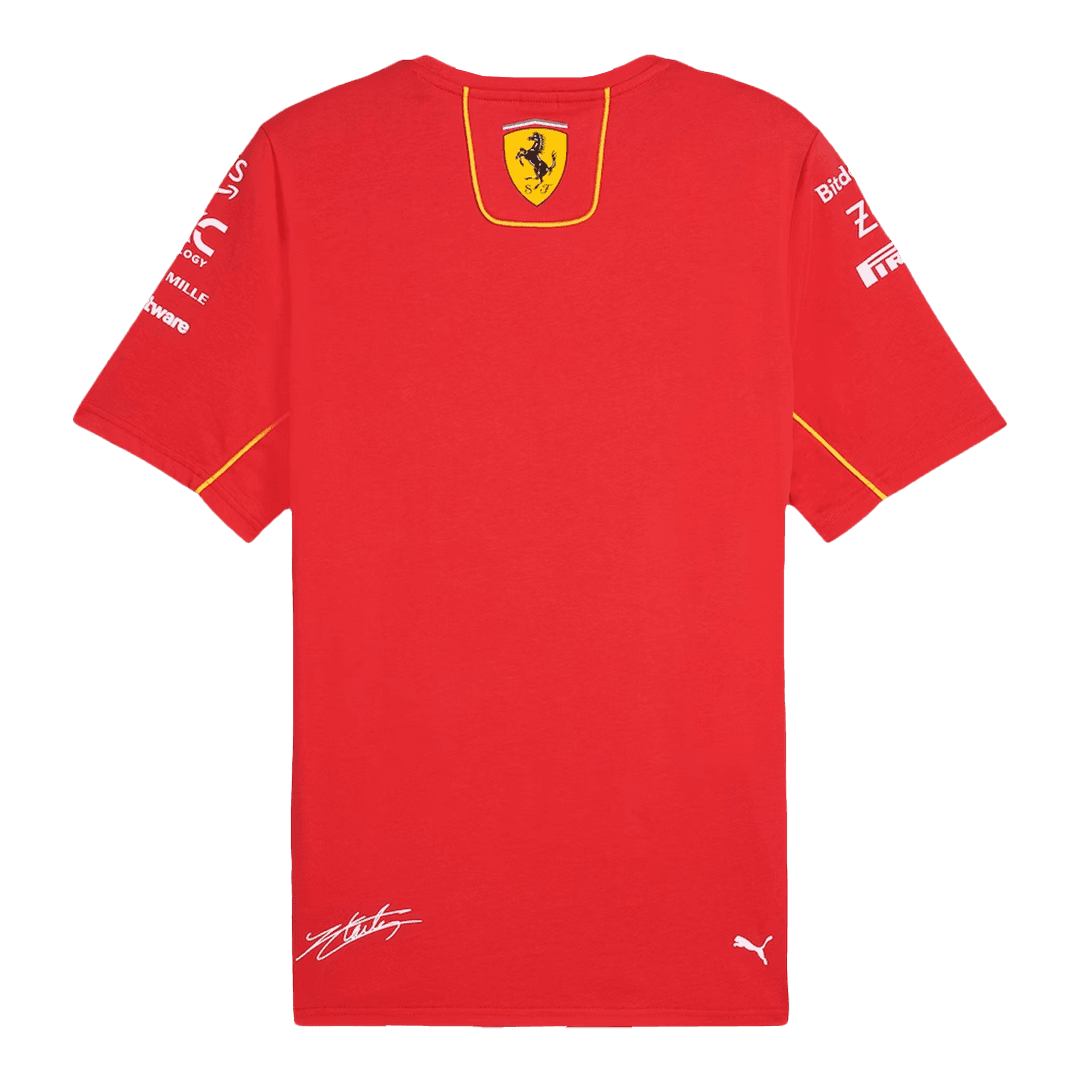 Maillot de football Ferrari F1 Racing Team Charles Leclerc #16 T-Shirt 2024